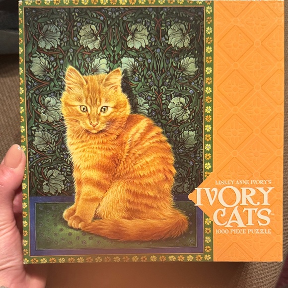 ceaco Other - Ivory Cats 1000 Piece Puzzle - Orange Tabby Lesley Anne Ivory’s ceaco Puzzle